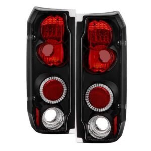Ford F150 87-96 / Ford Bronco 88-96 Euro Style Tail Lights - Black - Image 1