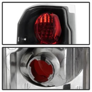Ford F150 87-96 / Ford Bronco 88-96 Euro Style Tail Lights - Black - Image 3