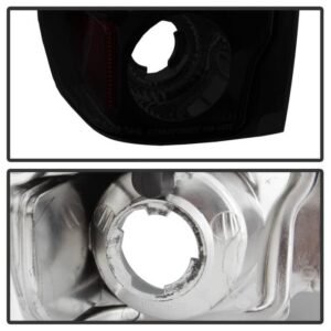 Ford F150 87-96 / Ford Bronco 88-96 Euro Style Tail Lights - Black Smoke - Image 4