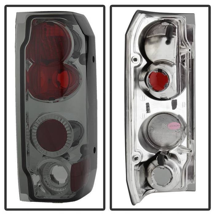 Ford F150 87-96 / Ford Bronco 88-96 Euro Style Tail Lights - Smoke