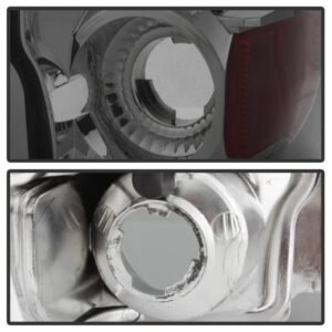 Ford F150 87-96 / Ford Bronco 88-96 Euro Style Tail Lights - Smoke - Image 4