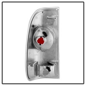 Ford F150 Styleside 97-03 / F250/350/450/550 Super Duty 99-07 Euro Style Tail Lights - Chrome - Image 3