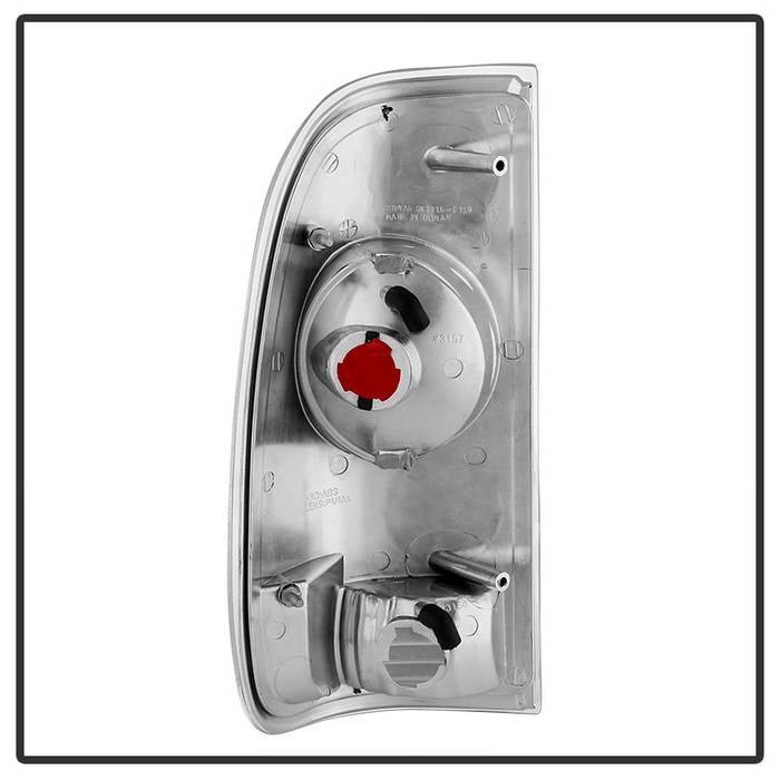 Ford F150 Styleside 97-03 / F250/350/450/550 Super Duty 99-07 Euro Style Tail Lights - Chrome