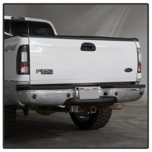 Ford F150 Styleside 97-03 / F250/350/450/550 Super Duty 99-07 LED Tail Lights - Black - Image 5