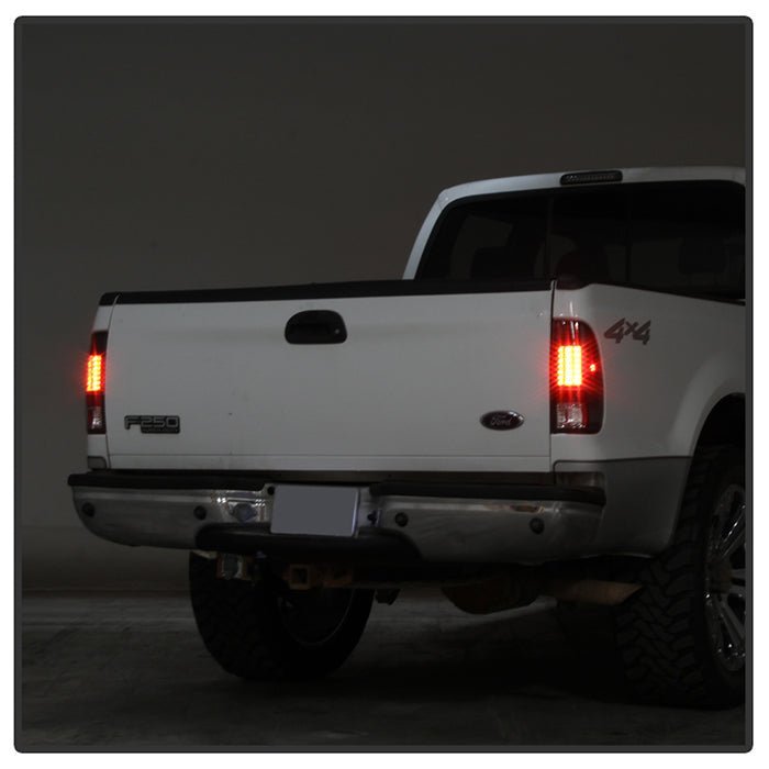 Ford F150 Styleside 97-03 / F250/350/450/550 Super Duty 99-07 LED Tail Lights - Black