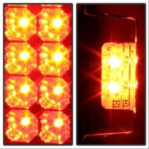 Ford F150 Styleside 97-03 / F250/350/450/550 Super Duty 99-07 LED Tail Lights - Chrome - Image 6