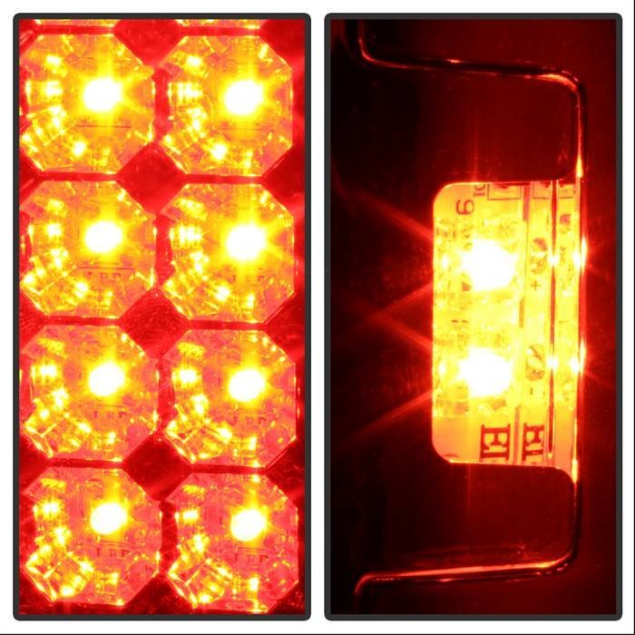 Ford F150 Styleside 97-03 / F250/350/450/550 Super Duty 99-07 LED Tail Lights - Chrome