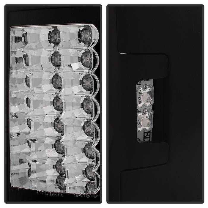 Ford F150 Styleside 97-03 / F250/350/450/550 Super Duty 99-07 LED Tail Lights - Black