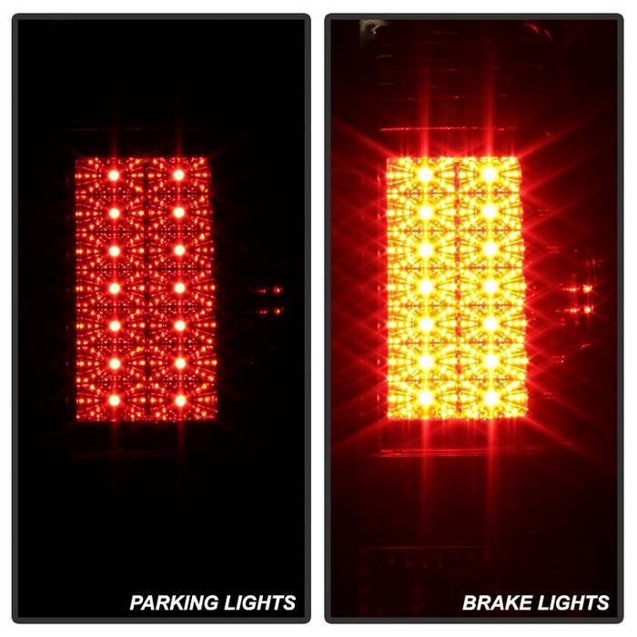 Ford F150 Styleside 97-03 / F250/350/450/550 Super Duty 99-07 LED Tail Lights - Chrome