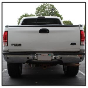 Ford F150 Styleside 97-03 / F250/350/450/550 Super Duty 99-07 LED Tail Lights - Red Clear - Image 8