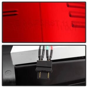 Ford F150 Styleside 97-03 / F250/350/450/550 Super Duty 99-07 LED Tail Lights - Red Clear - Image 5