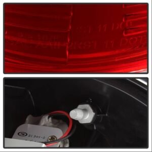 Ford F150 Styleside 97-03 / F250/350/450/550 Super Duty 99-07 LED Tail Lights - Red Clear - Image 4