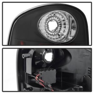 Ford F150 Flareside 97-03 LED Tail Lights - Black - Image 4