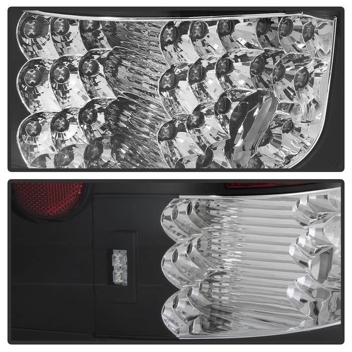 Ford F150 Flareside 97-03 LED Tail Lights - Black