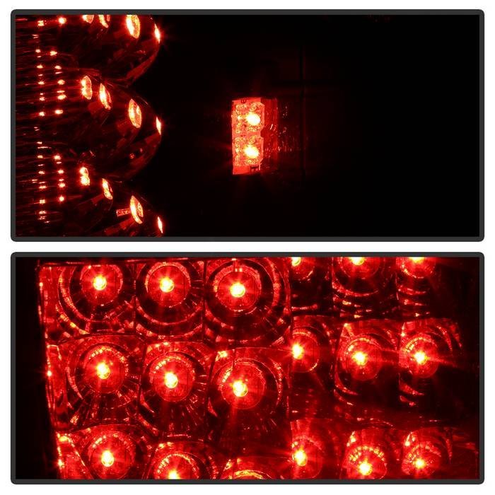 Ford F150 Flareside 97-03 LED Tail Lights - Black