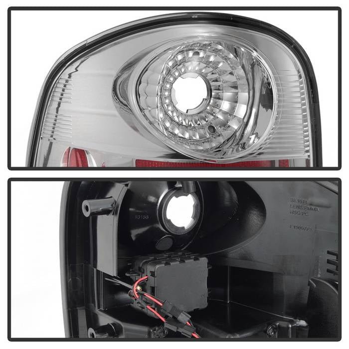 Ford F150 Flareside 97-03 LED Tail Lights - Chrome