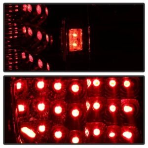 Ford F150 Flareside 97-03 LED Tail Lights - Chrome - Image 7