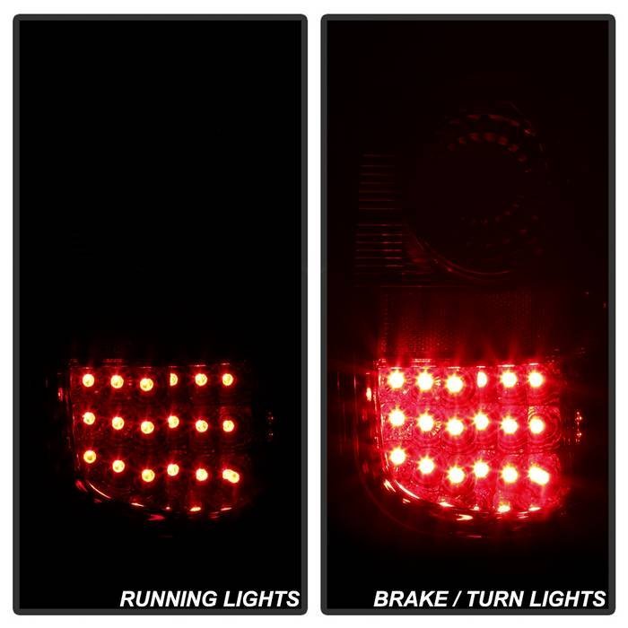 Ford F150 Flareside 97-03 LED Tail Lights - Smoke