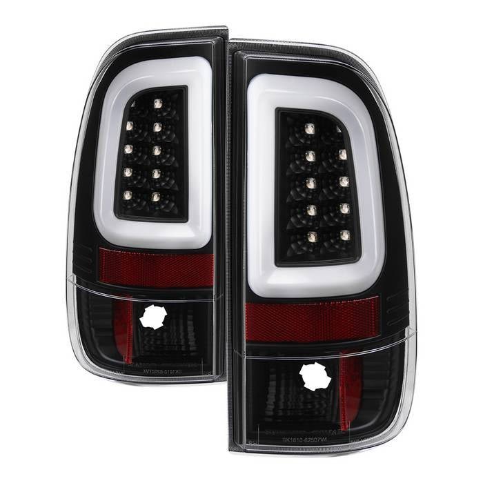 Ford F150 Styleside 97-03 / F250/350/450/550 Super Duty 99-07  Light Bar LED Tail Lights - Black