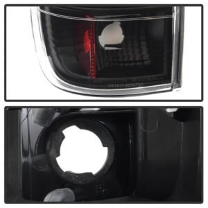 Ford F150 Styleside 97-03 / F250/350/450/550 Super Duty 99-07  Light Bar LED Tail Lights - Black - Image 4