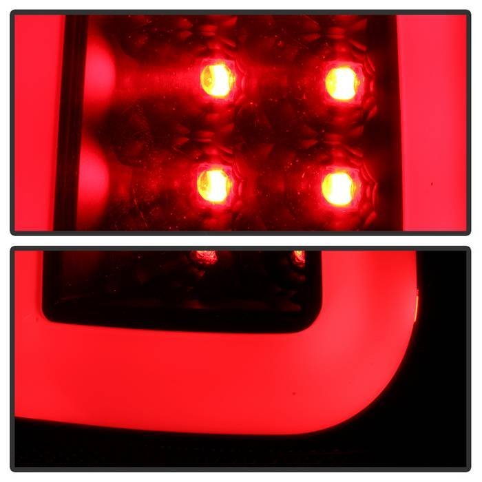 Ford F150 Styleside 97-03 / F250/350/450/550 Super Duty 99-07  Light Bar LED Tail Lights - Black