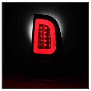 Ford F150 Styleside 97-03 / F250/350/450/550 Super Duty 99-07  Light Bar LED Tail Lights - Red Clear - Image 6