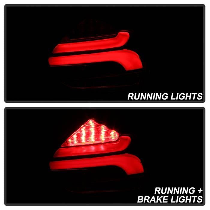 Ford Focus 15-17 Sequential LED Indicator LED Reverse LED Tail Lights - Black