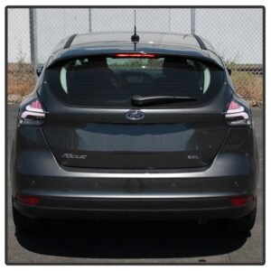 Ford Focus 15-17 Sequential LED Indicator LED Reverse LED Tail Lights - Black - Image 12