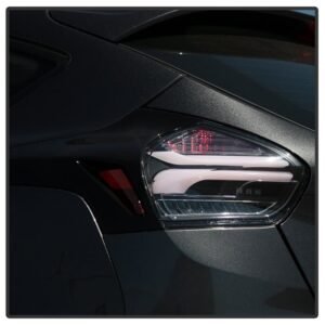 Ford Focus 15-17 Sequential LED Indicator LED Reverse LED Tail Lights - Black - Image 13