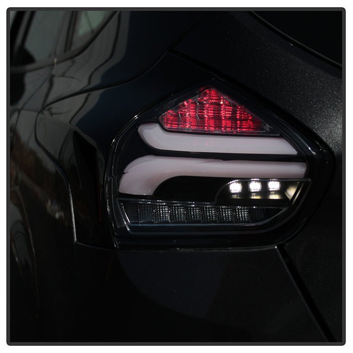 Ford Focus 15-17 Sequential LED Indicator LED Reverse LED Tail Lights - Black