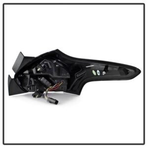 Ford Focus 15-17 Sequential LED Indicator LED Reverse LED Tail Lights - Black - Image 3