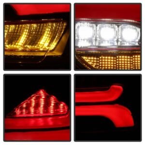 Ford Focus 15-17 Sequential LED Indicator LED Reverse LED Tail Lights - Black - Image 7
