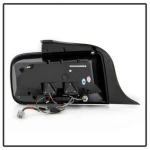 Ford Mustang 2005-2009 (White Light Bar) LED Tail Lights - Black - Image 3