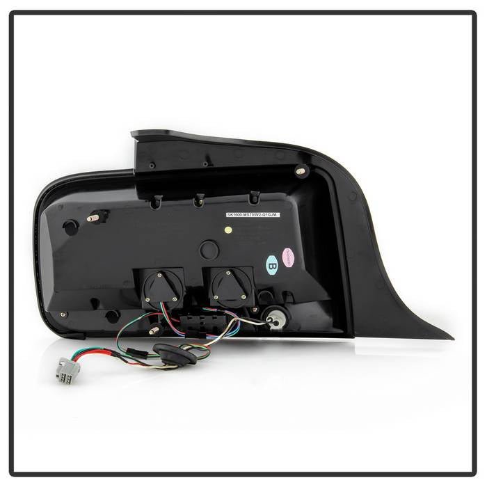 Ford Mustang 2005-2009 (Red Light Bar) LED Tail Lights - Smoke