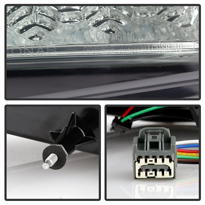 Ford Mustang 10-12 Light Bar Sequential Turn Signal LED Tail Lights - Black