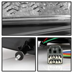 Ford Mustang 10-12 Red Light Bar Sequential Turn Signal LED Tail Lights - Black - Image 6
