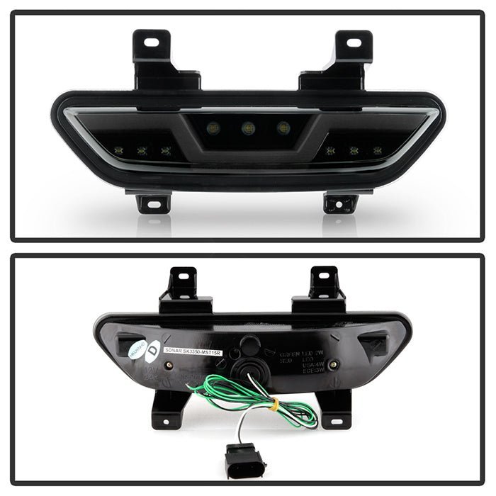 Ford Mustang 2015-2016 LED Reverse Lights - Black Smoke