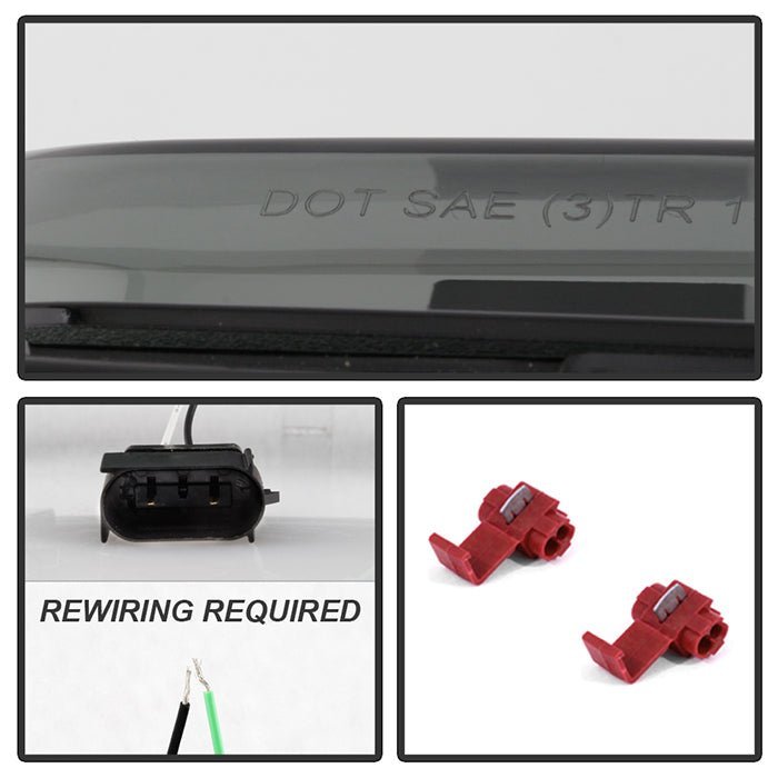 Ford Mustang 2015-2016 LED Reverse Lights - Black Smoke