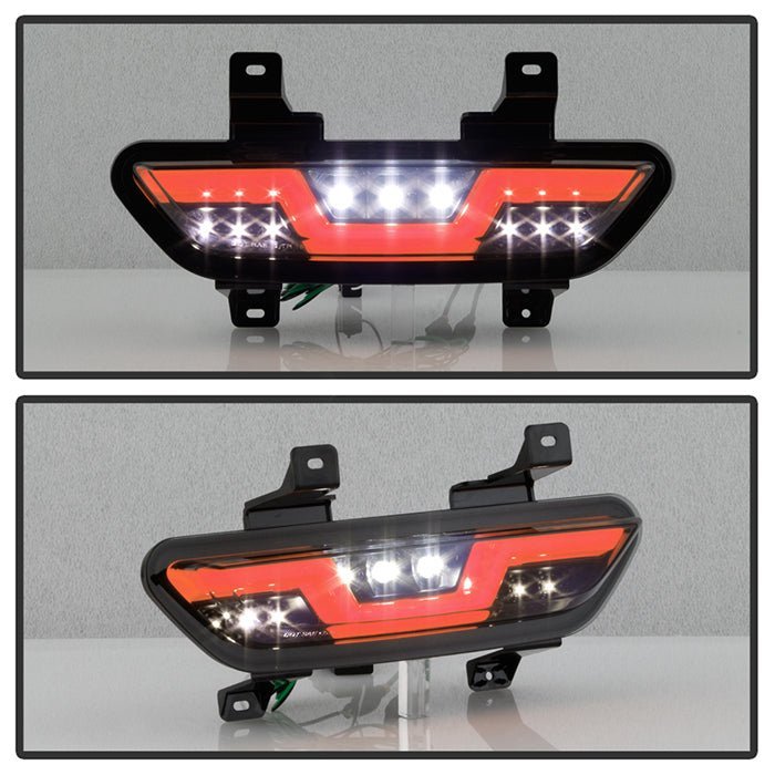 Ford Mustang 2015-2016 LED Reverse Lights - Black Smoke