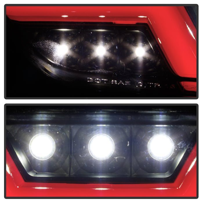 Ford Mustang 2015-2016 LED Reverse Lights - Black Smoke
