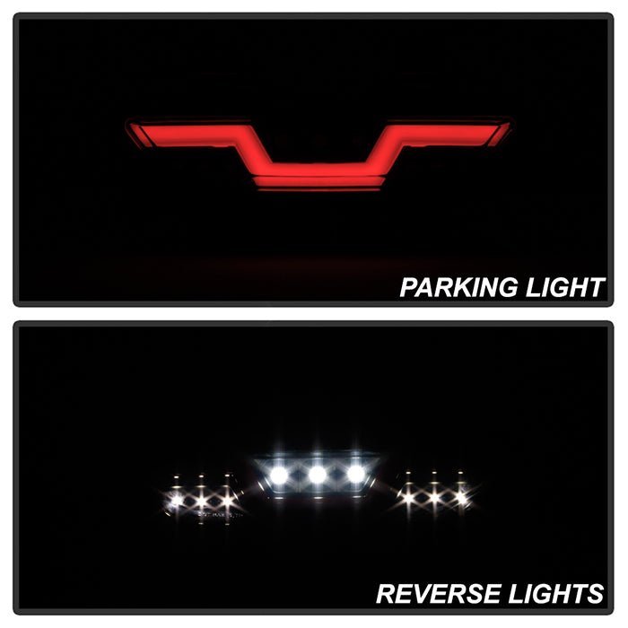 Ford Mustang 2015-2016 LED Reverse Lights - Black Smoke