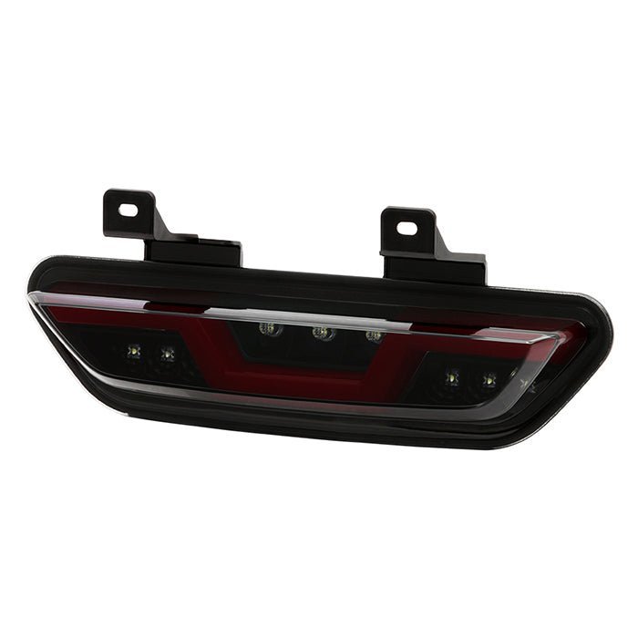 Ford Mustang 2015-2016 Red Bar LED Reverse Lights - Black Smoke