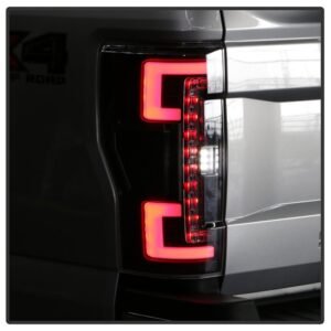 Ford F250 Superduty 17-18 LED Tail Lights - Black - Image 12