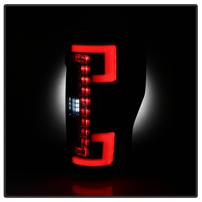 Ford F250 Superduty 17-18 LED Tail Lights - Black