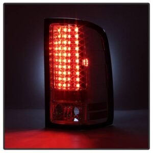 GMC Sierra 1500 07-13  2500HD/3500HD 07-14 LED Tail Lights - Chrome - Image 5