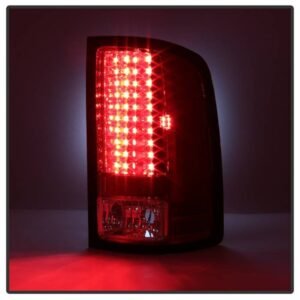 GMC Sierra 1500 07-13  2500HD/3500HD 07-14 LED Tail Lights - Red Clear - Image 5