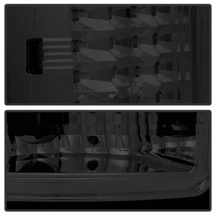 GMC Sierra 1500 07-13  2500HD/3500HD 07-14 LED Tail Lights - Smoke