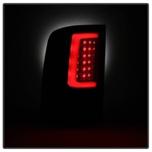 GMC Sierra 1500 07-13 2500HD/3500HD 07-14 Light Bar LED Tail Lights - Black Smoke - Image 6
