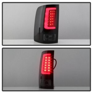GMC Sierra 1500 07-13 2500HD/3500HD 07-14 Light Bar LED Tail Lights - Black Smoke - Image 8