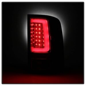 GMC Sierra 1500 07-13 2500HD/3500HD 07-14 Light Bar LED Tail Lights - Red Clear - Image 6